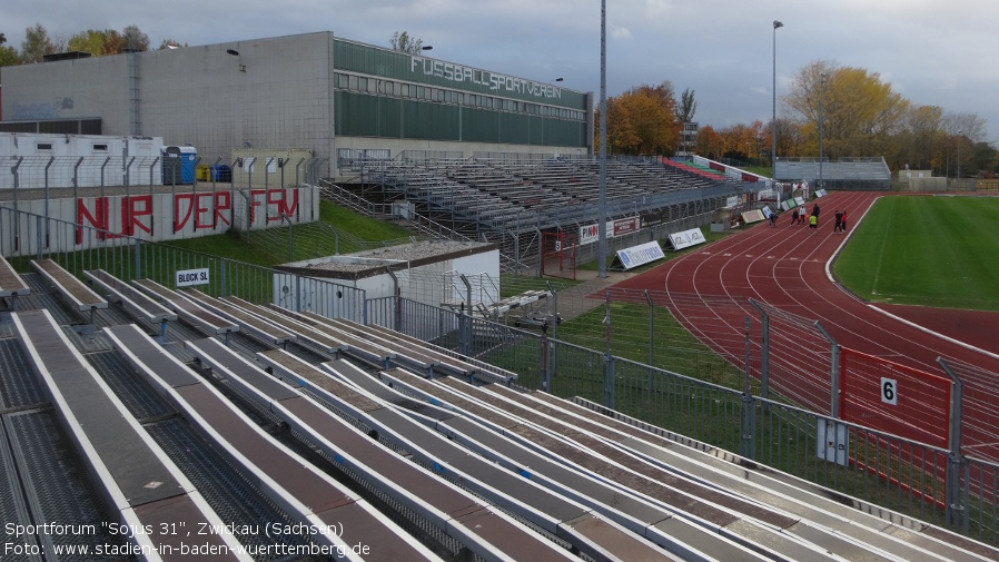 Sportforum "Sojus 31", Zwickau (Sachsen)