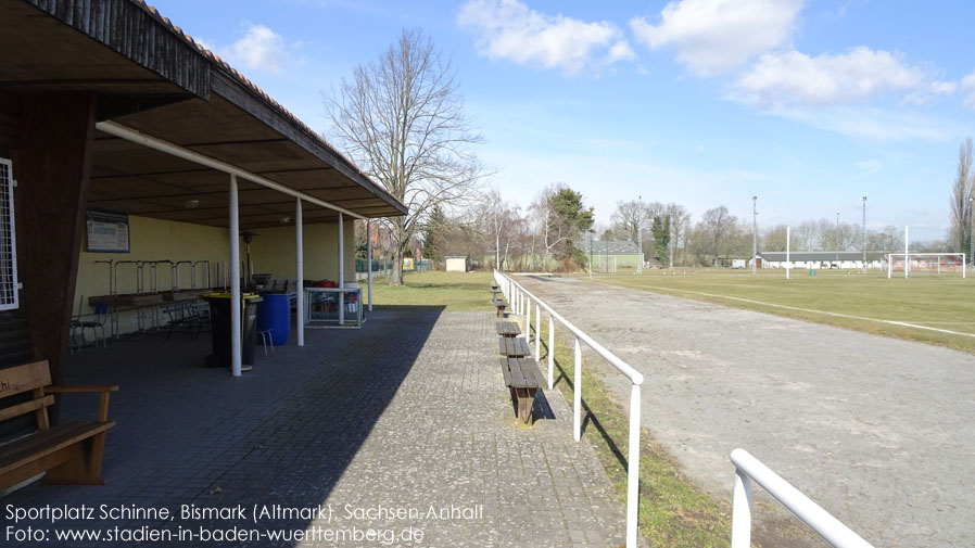 Bismark (Altmark), Sportplatz Schinne