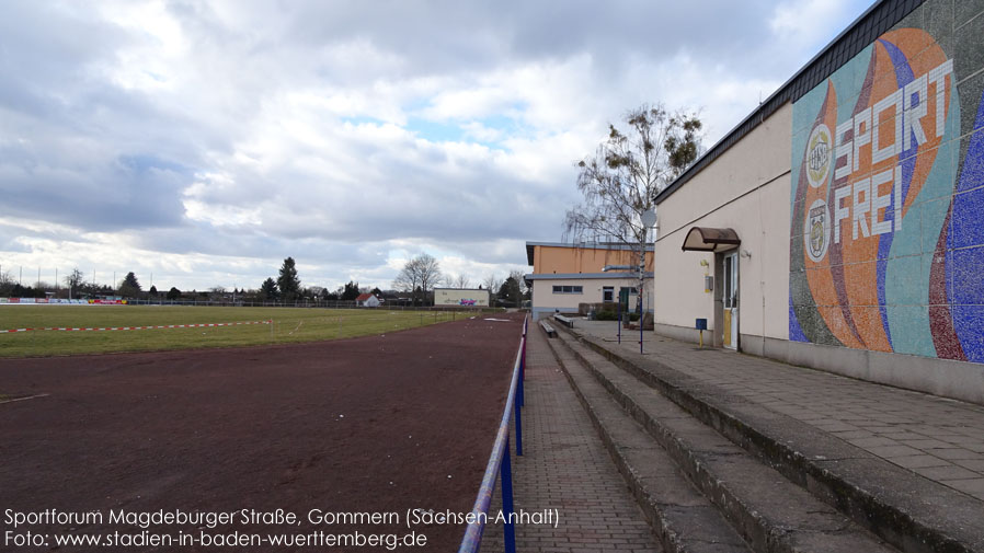 Gommern, Sportforum Magdeburger Straße