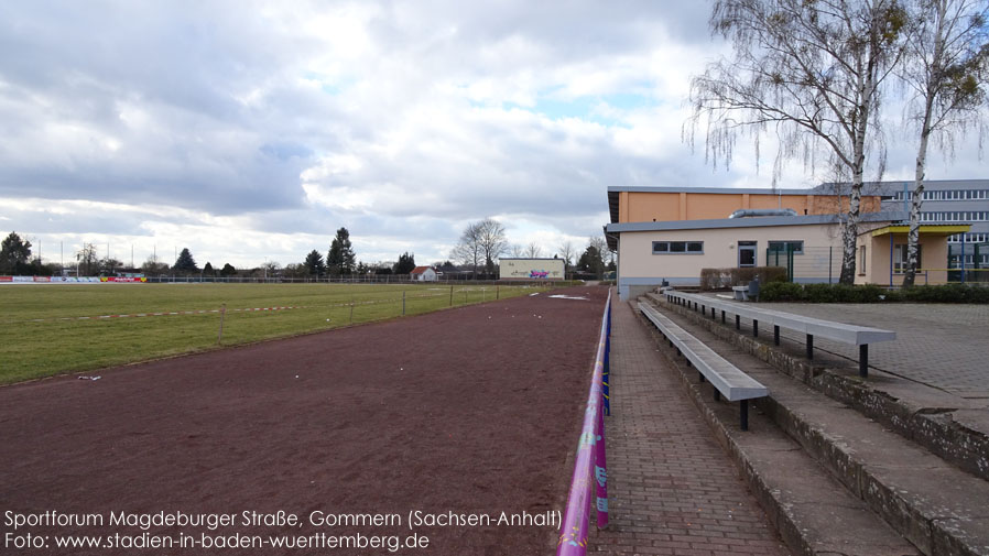 Gommern, Sportforum Magdeburger Straße