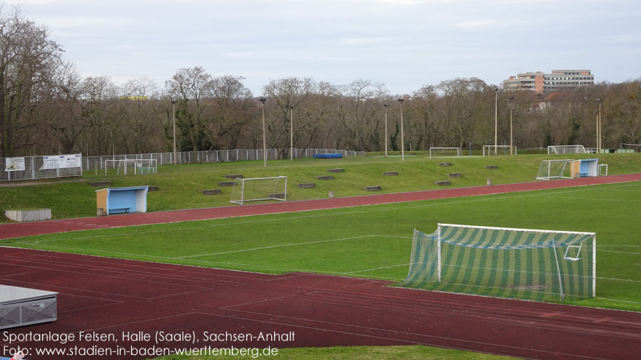 Halle (Saale), Sportanlage Felsen