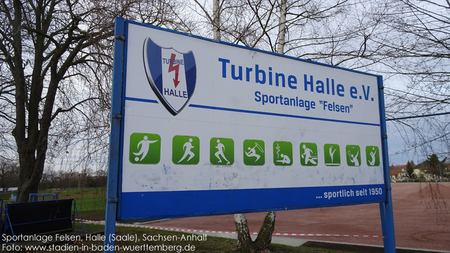Halle (Saale), Sportanlage Felsen