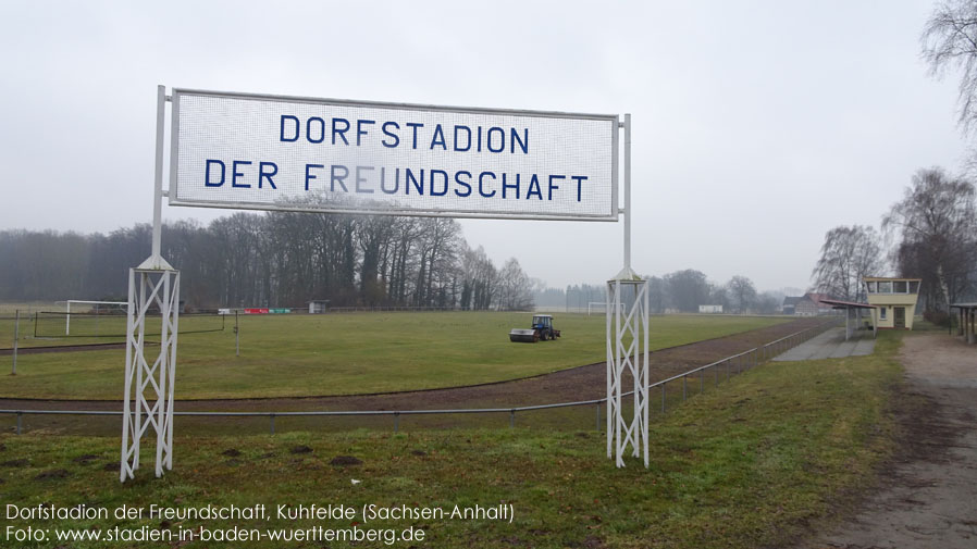 Kuhfelde, Dorfstadion der Freundschaft