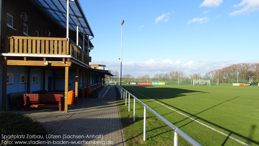 Lützen, Sportplatz Zorbau