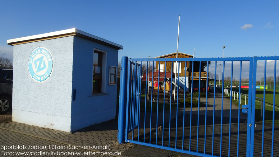 Lützen, Sportplatz Zorbau