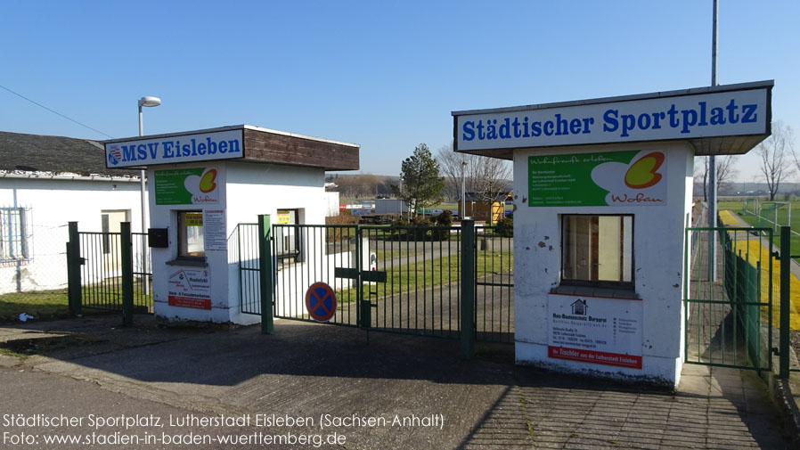 Lutherstadt Eisleben, Städtischer Sportplatz