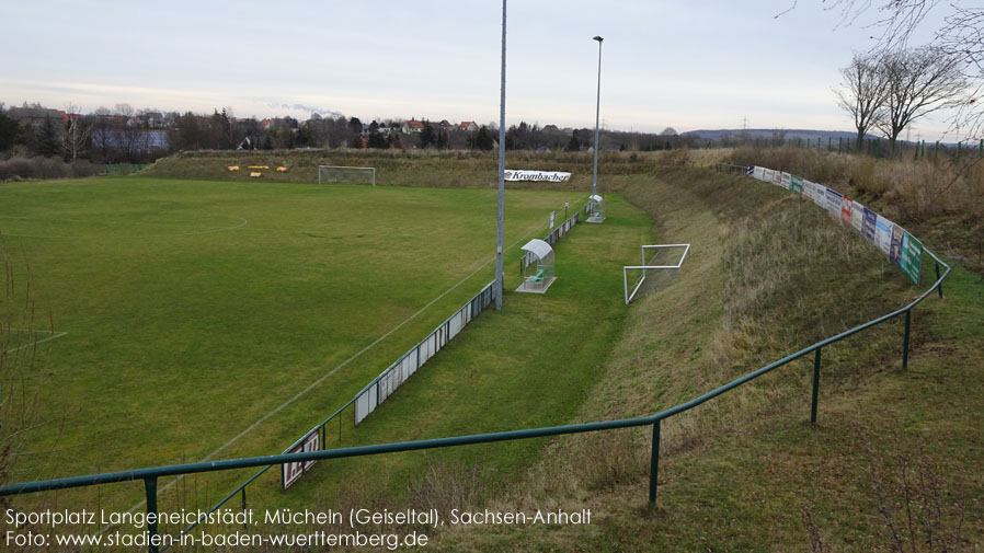 Mücheln (Geiseltal), Sportplatz Langeneichstädt