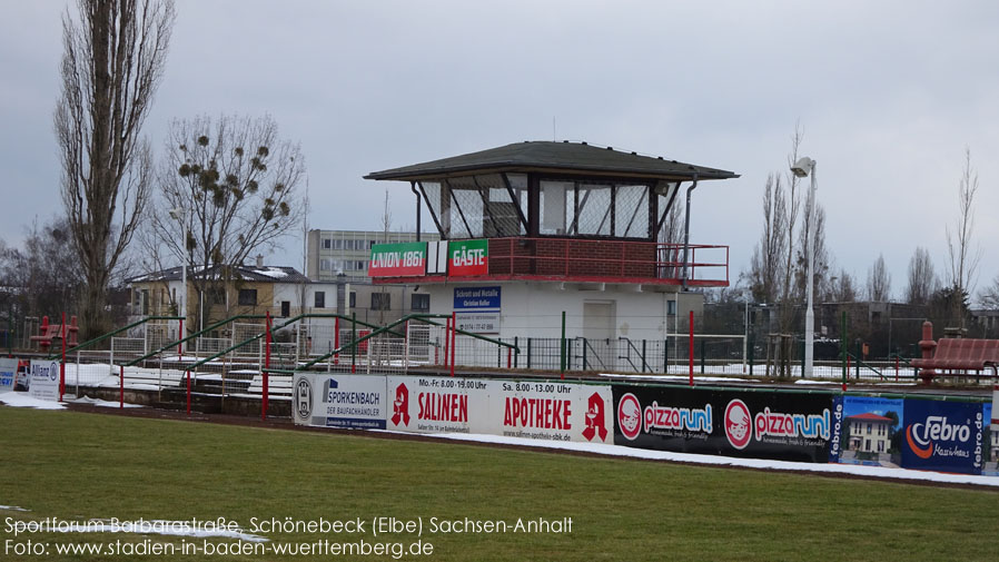 Schönebeck (Elbe), Sportforum Barbarastraße