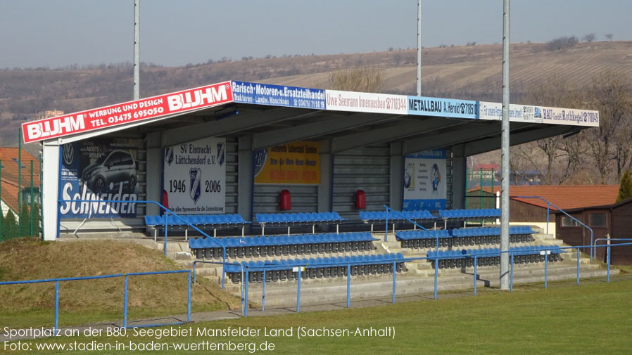 Seegebiet Mansfelder Land, Sportplatz an der B 80