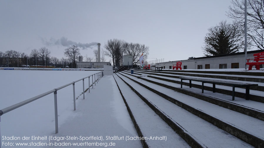 Staßfurt, Stadion der Einheit (Edgar-Stein-Sportfeld)