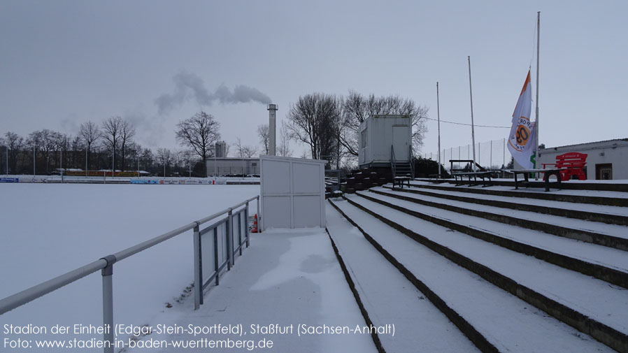 Staßfurt, Stadion der Einheit (Edgar-Stein-Sportfeld)