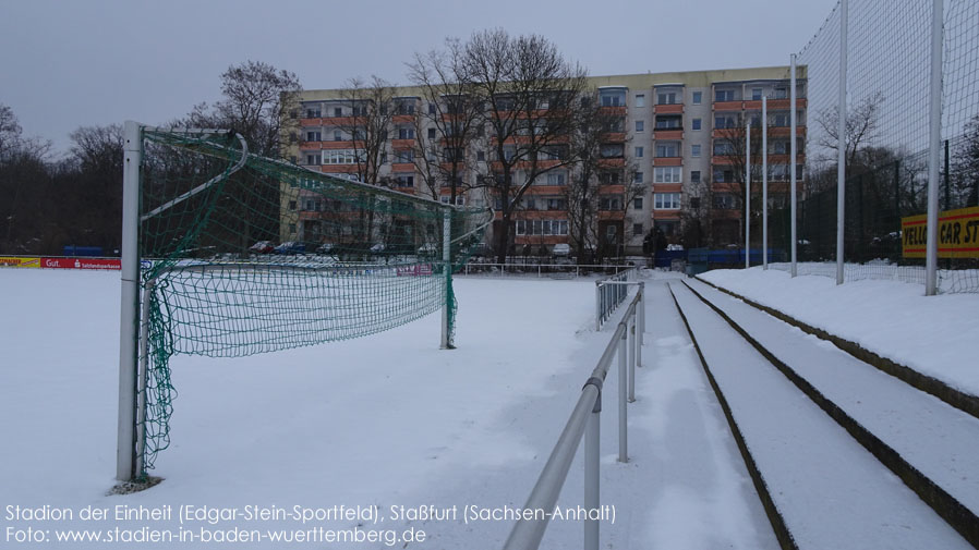 Staßfurt, Stadion der Einheit (Edgar-Stein-Sportfeld)