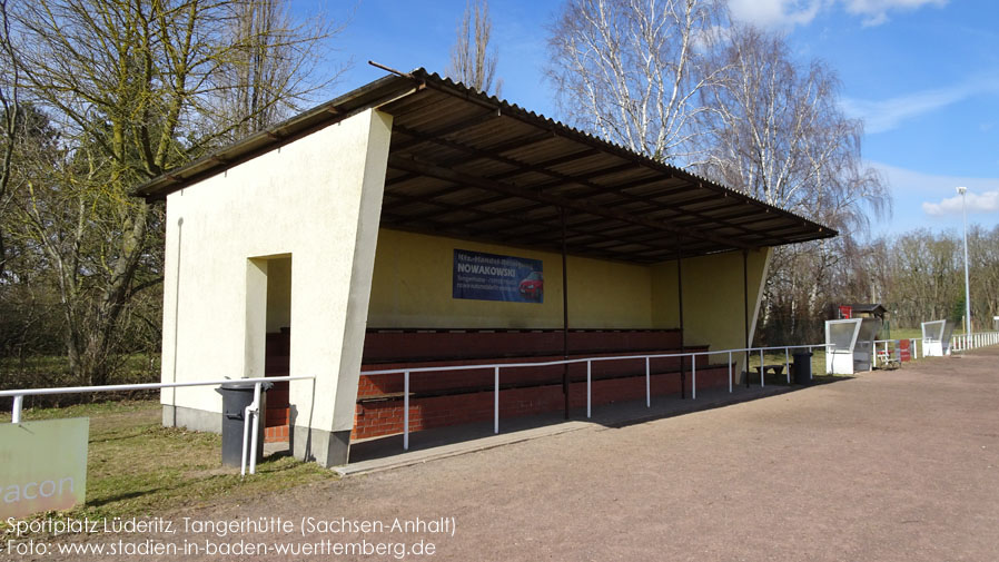 Tangerhütte, Sportplatz Lüderitz