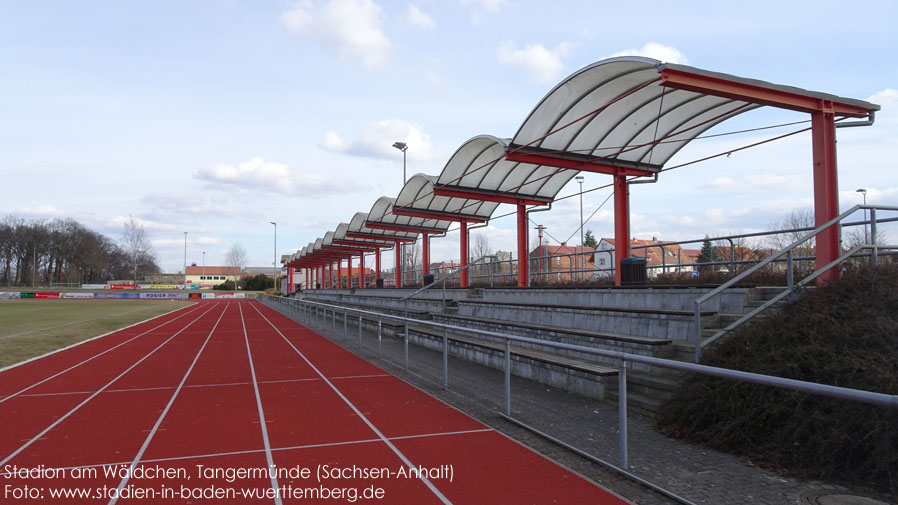 Tangermünde, Stadion am Wäldchen