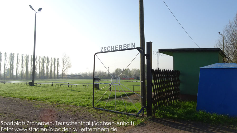 Teutschenthal, Sportplatz Zscherben