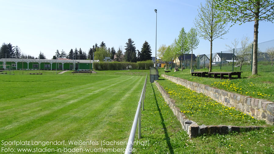 Weißenfels, Sportplatz Langendorf