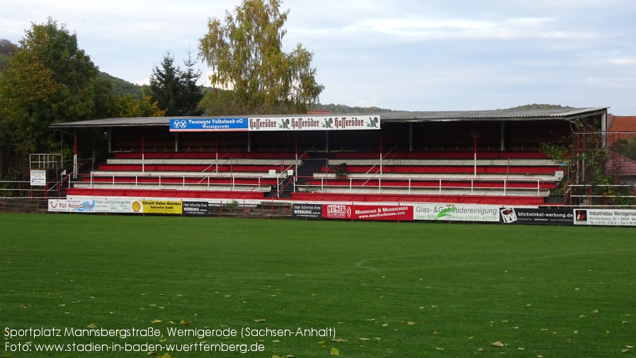 Wernigerode, Sportplatz Mannsbergstraße