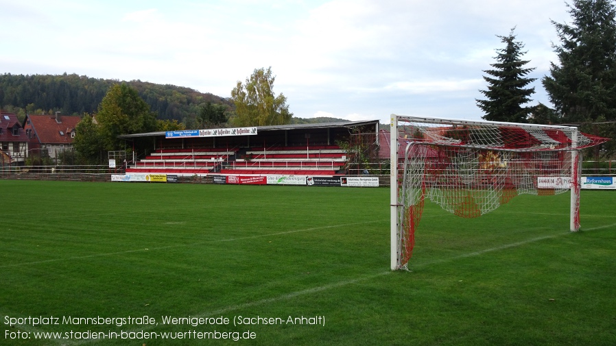 Wernigerode, Sportplatz Mannsbergstraße