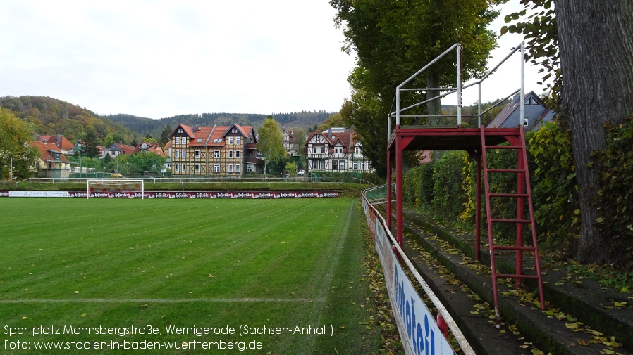 Wernigerode, Sportplatz Mannsbergstraße