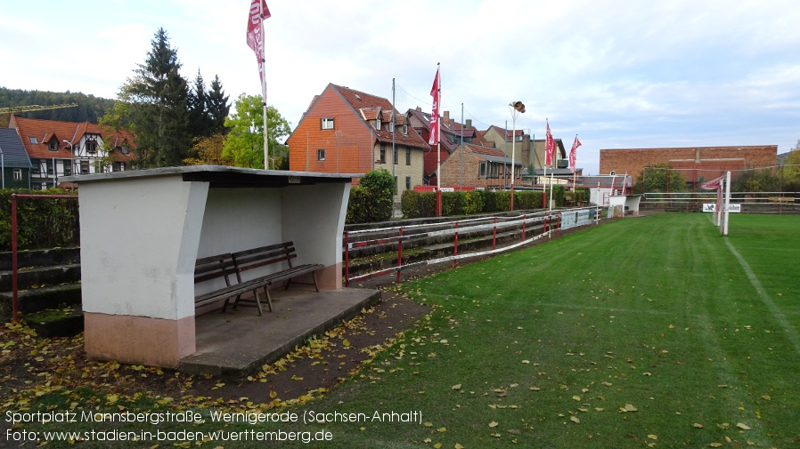 Wernigerode, Sportplatz Mannsbergstraße