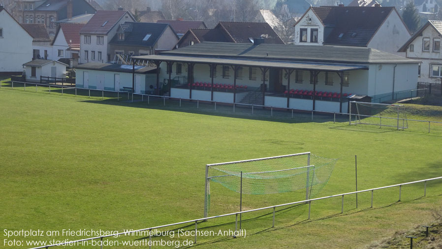 Wimmelburg, Sportplatz am Friedrichsberg