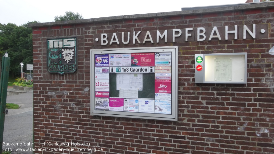 Kiel, Baukampfbahn