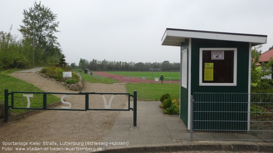 Lütjenburg, Sportanlage Kieler Straße