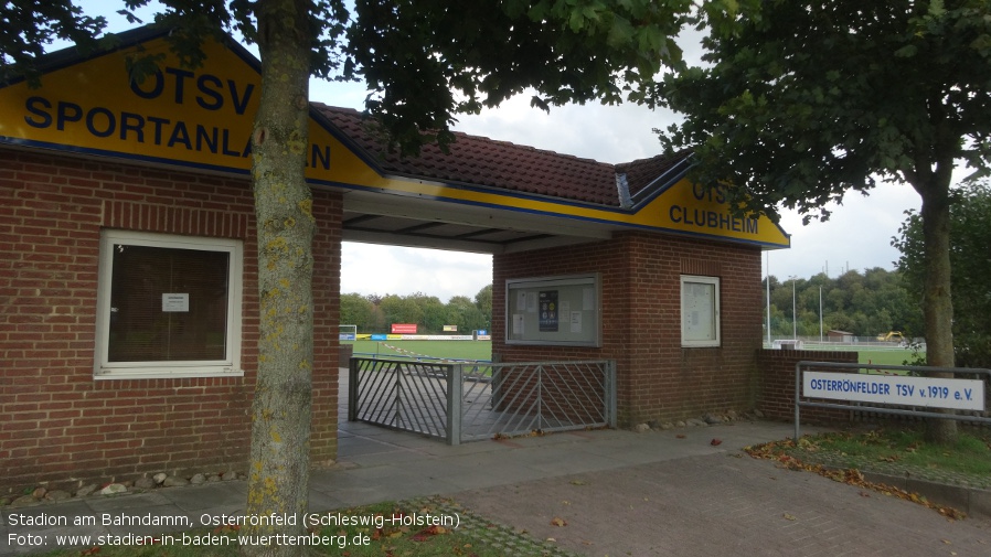 Osterrönfeld, Stadion am Bahndamm