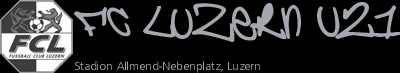 FC Luzern U21, Nebenplatz Allmend-Stadion