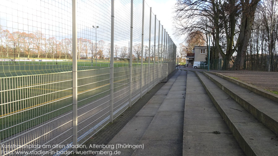 Altenburg, Kunstrasenplatz am alten Stadion