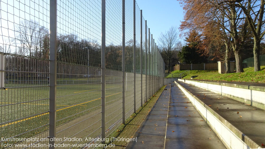 Altenburg, Kunstrasenplatz am alten Stadion