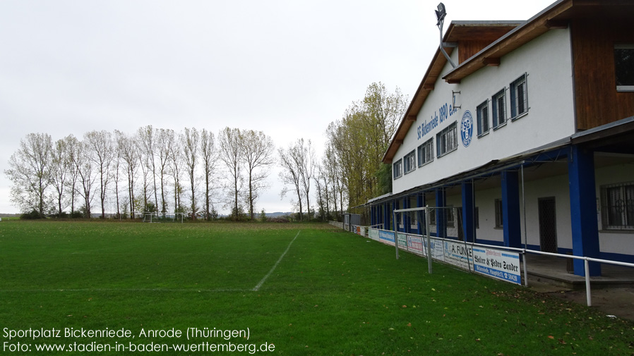 Anrode, Sportplatz Bickenriede