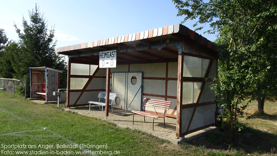 Ballstädt, Sportplatz am Anger