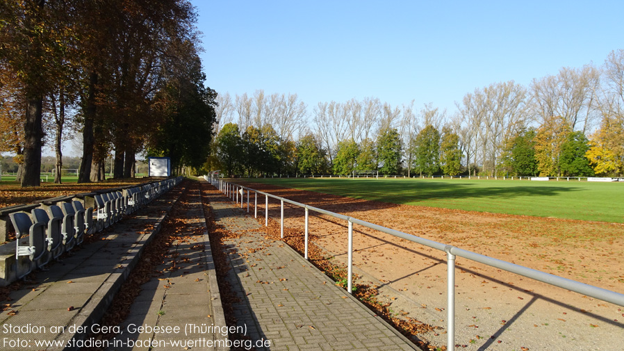 Gebesee, Stadion an der Gera