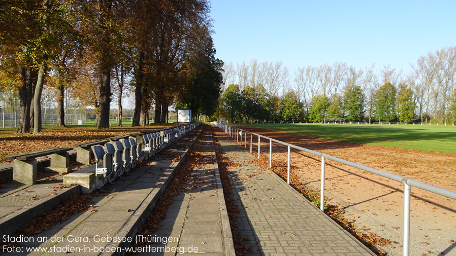 Gebesee, Stadion an der Gera