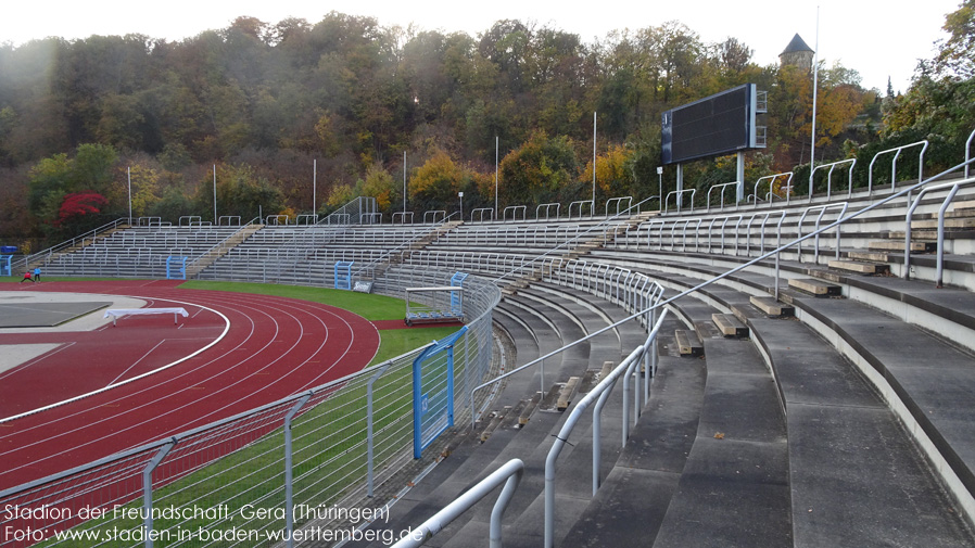 Gera, Stadion der Freundschaft