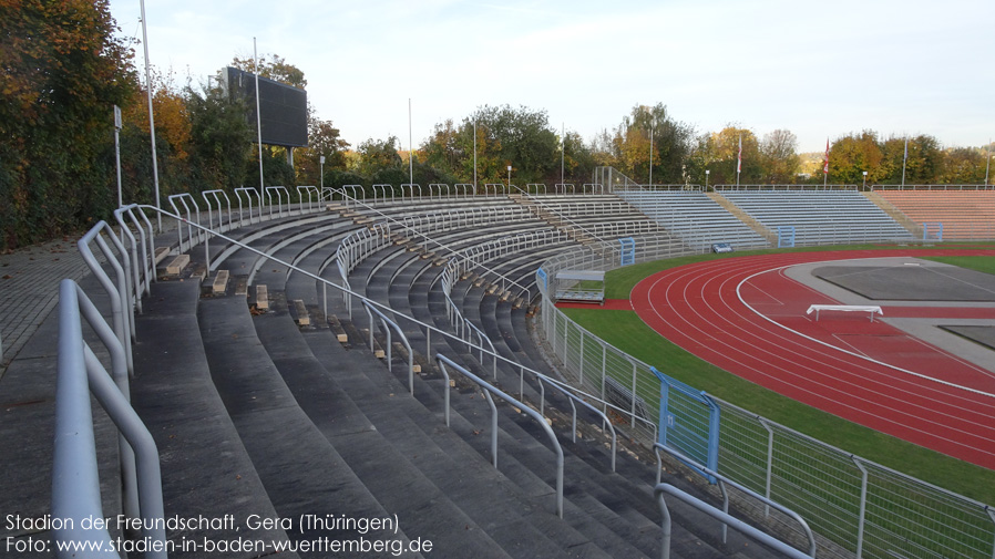 Gera, Stadion der Freundschaft