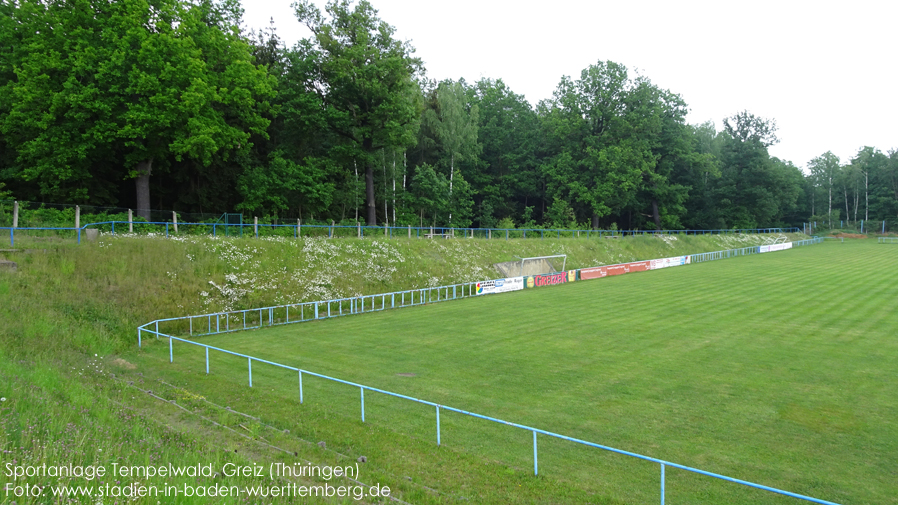 Greiz, Sportanlage Tempelwald