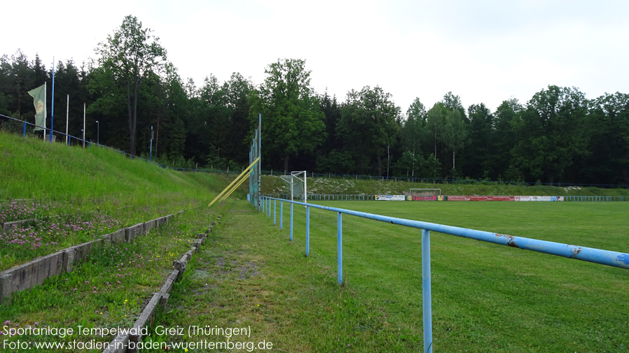 Greiz, Sportanlage Tempelwald