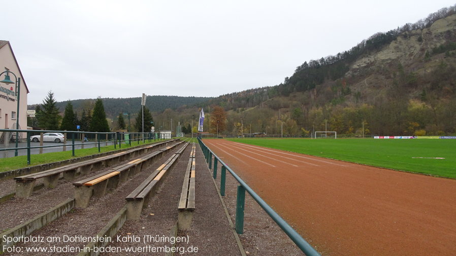 Kahla, Sportplatz am Dohlenstein