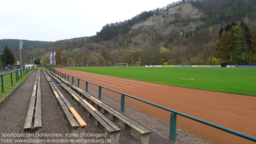 Kahla, Sportplatz am Dohlenstein