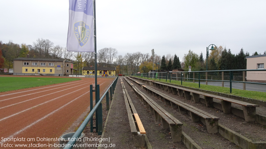 Kahla, Sportplatz am Dohlenstein