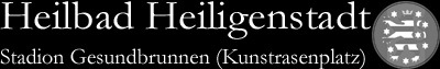 Heilbad Heiligenstadt, Stadion Gesundbrunnen (Kunstrasenplatz)