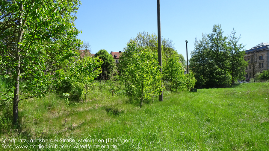 Meiningen, ehemaliger Sportplatz Landsberger Straße