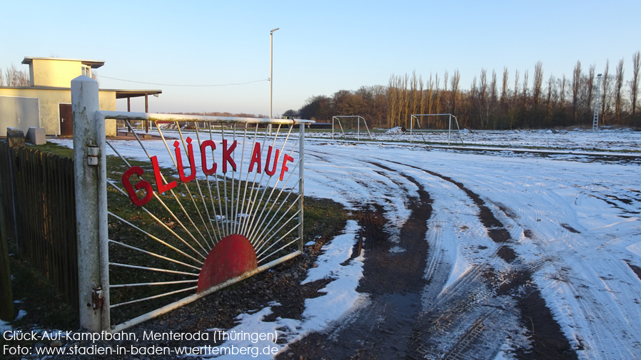 Menteroda, Glück-Auf-Kampfbahn