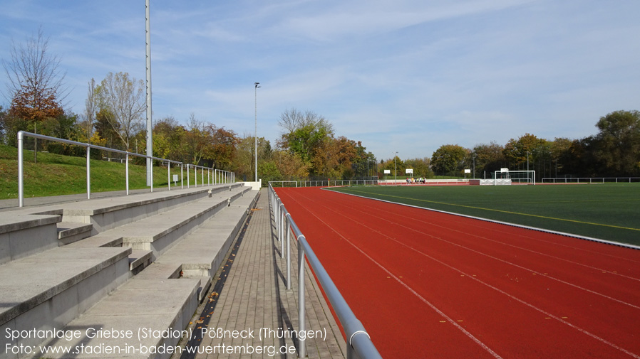 Pößneck, Sportanlage Griebse (Stadion)