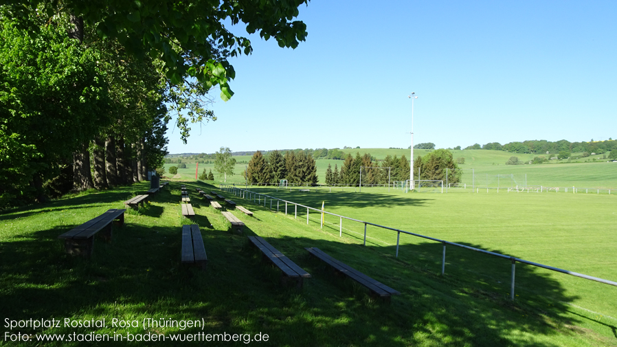 Rosa, Sportplatz Rosatal