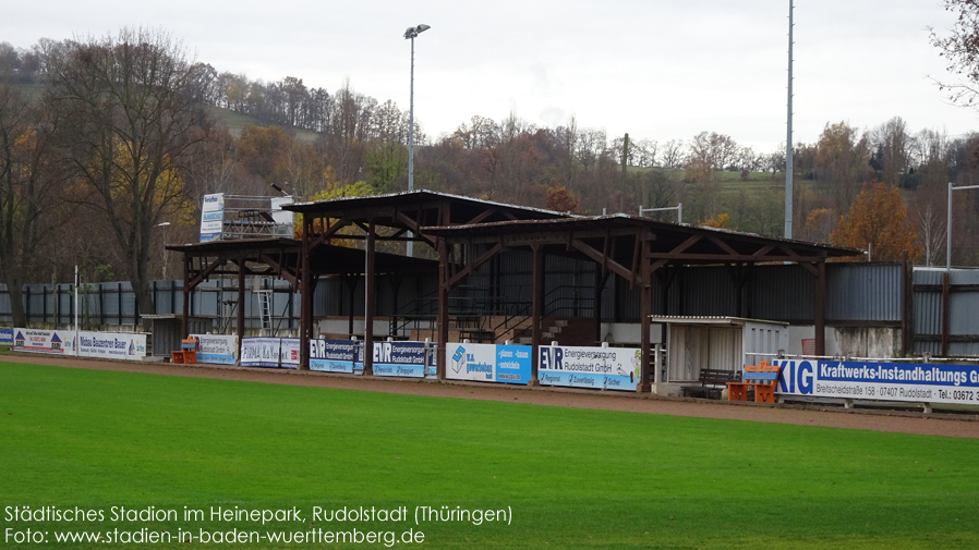 Rudolstadt, Städtisches Stadion im Heinepark