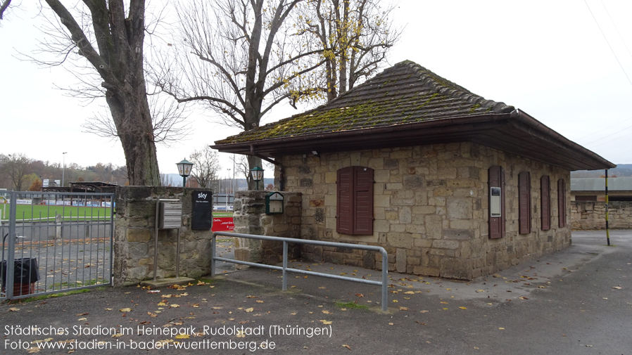 Rudolstadt, Städtisches Stadion im Heinepark