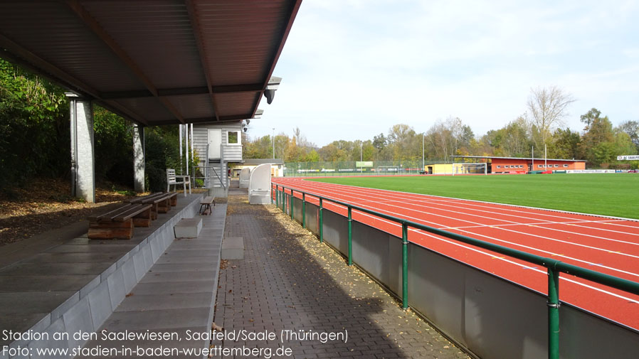 Saalfeld/Saale, Stadion an den Saalewiesen